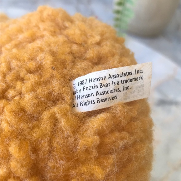 Baby Kermit The Frog & Baby Fozzie Bear Muppets 7" McDonalds 1987 Plush Animal - Picture 10 of 13